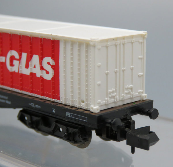 Arnold 4951-20  - Containertragwagen "HEYE-GLAS" - OVP - Sondermodell