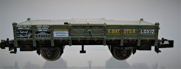 Minitrix 13237 – Niederbordwagen