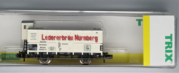 Minitrix 15217 -  Bierwagen Lederbräu Nürnberg - OVP