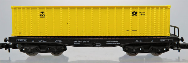 Arnold 4953 Container-Tragwagen mit 40´ Container 500 Jahre Post´ - OVP