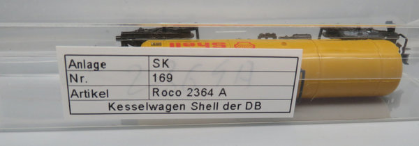 Roco 2364 A 	 Kesselwagen Shell der DB