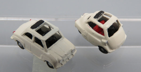 Isetta + Goggo-Mobil + 2 x Kabinenroller