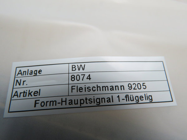 Fleischmann Piccolo 9205  Form-Hauptsignal - einflügelig