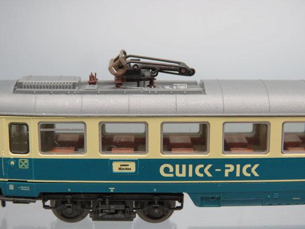 Fleischmann 8193- Abteilwagen 1./2. Klasse, Gattung/Bauart ABm 225,  beige/blau OVP