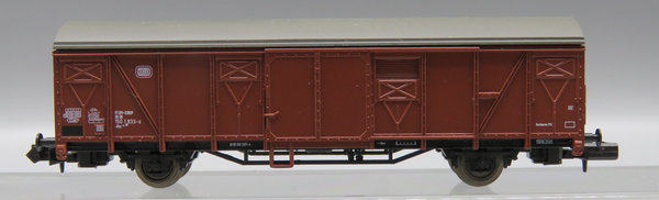 Roco 25175 -  Gedeckter Güterwage, Gattung/Bauart Gbs 254, 2-achsig, braun - OVP