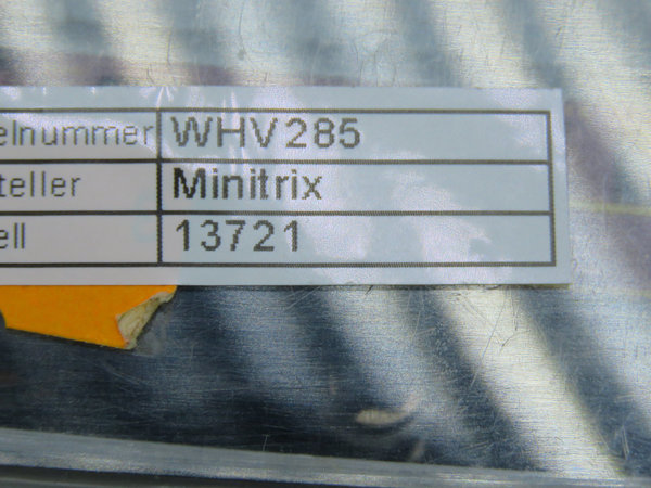 Minitrix  13721 - Speisewagen "Mitropa", Baureihe WR4ü DRG / EVP