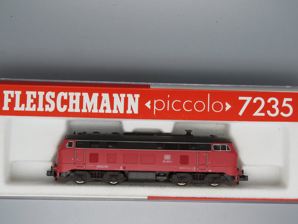Fleischmann 7235 - Diesellok BR 218, Bauart B`B`, orientrot, / 218 362-2