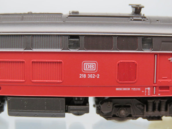Fleischmann 7235 - Diesellok BR 218, Bauart B`B`, orientrot, / 218 362-2
