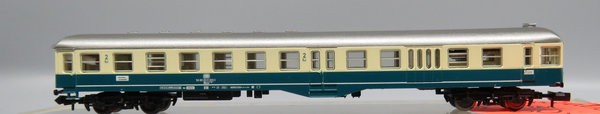Arnold 3275K - Mitteleinstiegs-Steuerwagen 2. Klasse, BDyls456, oceanblau/beige - OVP