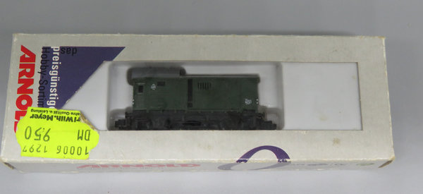 Arnold 5905 - Güterzug-Begleitwagen, Gattung Pwg, 2-achsig, grün - OVP