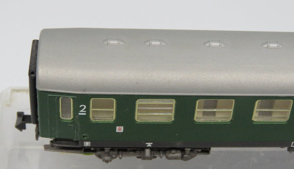 Fleischmann Piccolo 8116 - Liegewagen 2. Klasse,  4-achsig, grün - OVP