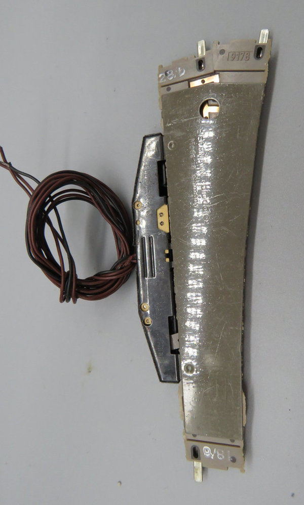 Fleischmann Piccolo 9178 - Elektrische Weich - Stromleitendes Herztück 15°