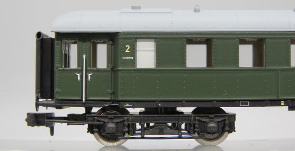 Minitrix 15761 - Wagen-Set mit vier Eilzugwagen und  Gepäckwagenwagen - OVP