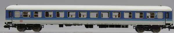 Minitrix 13351 - InterRegio Abteil-/Großraumwagen 2. Klasse, blau/hellgrau - OVP
