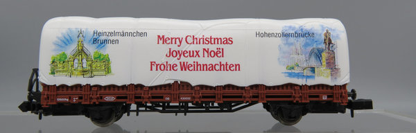 Arnold 4466 - Rungenwagen mit Bremserbühne,  Sondermodell ´ARNOLD-Köln 1991´