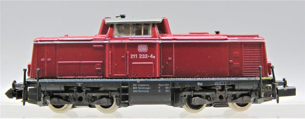 Arnold 2210 - Diesellok BR 211  232-4 (ex. V 100) - EVP