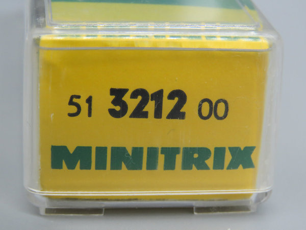 Minitrix 3212 - Kolonialwarenwagen, 2-achsig, grü - OVP