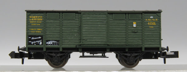 Minitrix 3202 - Gedeckter Güterwagen - ovp