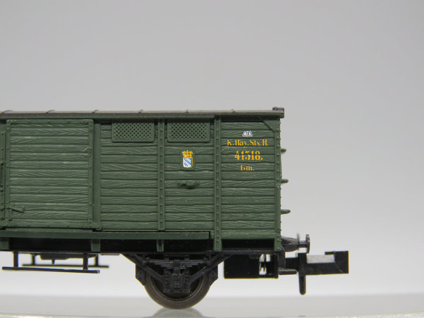 Minitrix 3202 - Gedeckter Güterwagen - ovp