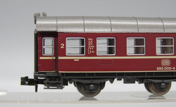 Roco 02250 A - Triebwagen Beiwagen (Umbauwagen) 2. Klasse - Rot - OVP