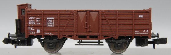 Roco 02338 A - Offener Güterwagen mit Brhs, Gattung/Bauart Om 21 - OVP