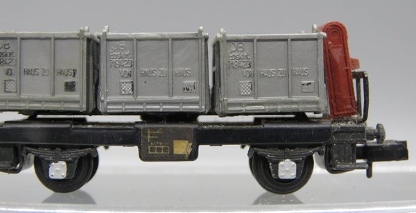 Arnold 0456 - 2 x Behältertragwagen mit BrmHs - EVP