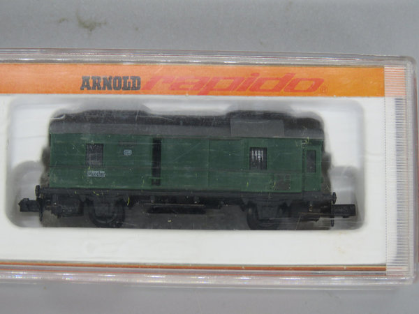 Arnold 3070 - Gepäckwagen grün - OVP