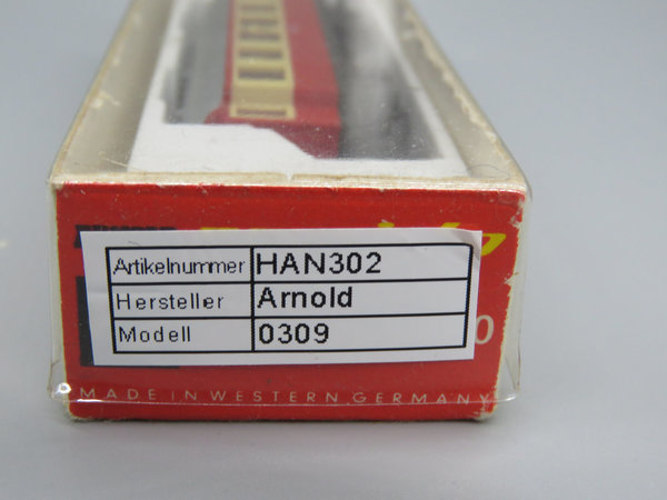 Arnold 0309 - Nebenbahnwagen 2. Klasse - OVP