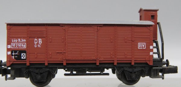 Arnold 0426 - Gedeckter Güterwagen mit BrmHs - OVP