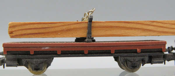 Lima 320452 - 2 x Drehschemelwagen - beladen mit Holz - EVP