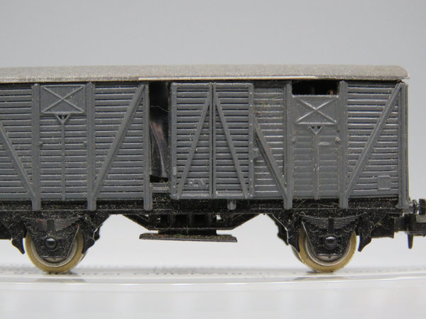Ibertren set - 2 x gedeckter Güterwagen, 1 x Flachwagen