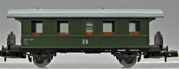Piko 5/4135-010 - Personenwagen 2. Klasse, Gattung/Bauart Bip-24, 2-achsig, grün - OVP