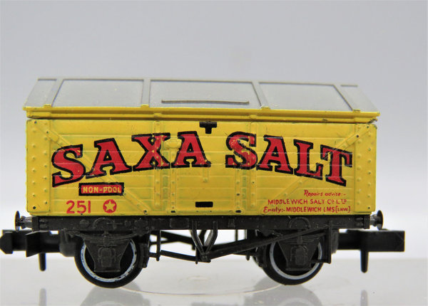 Peco NR-43B - Güterwagen gedeckt Saxa Salt - OVP