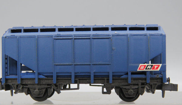 Peco Güterwagen - blau - BRT - EVP