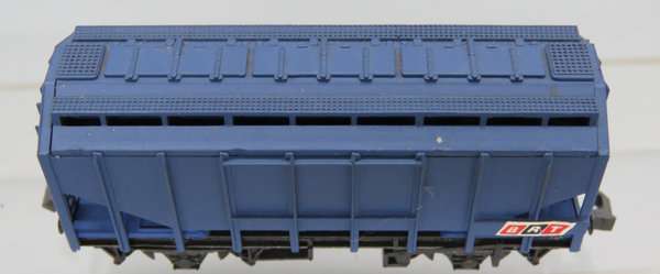 Peco Güterwagen - blau - BRT - EVP