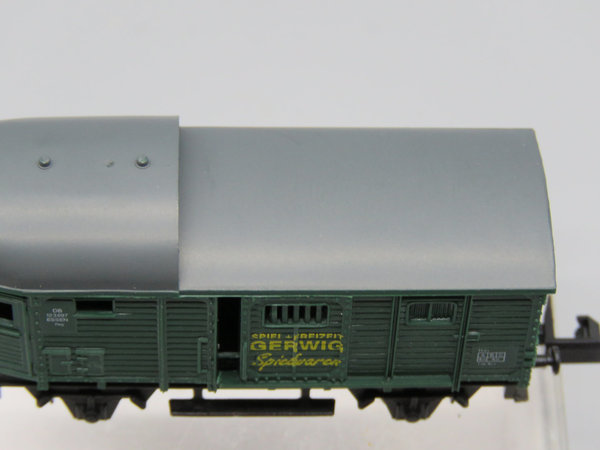 Arnold 5925 - Sondermodell 1997  Güterzugbegleitwagen "Gerwig Spielwaren" / OVP