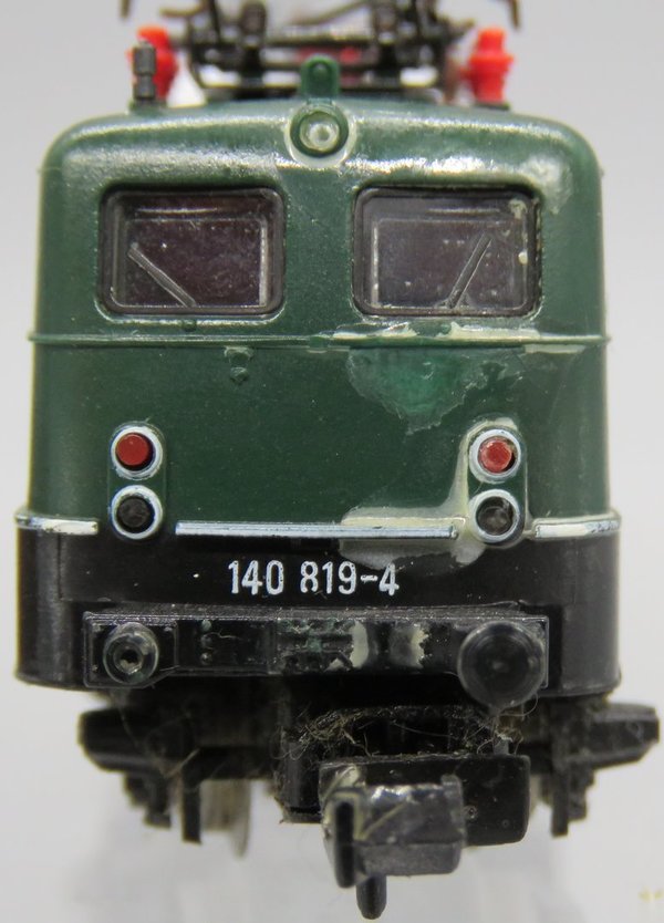 Fleischmann 7334 - BR 140.8, Bo`Bo`, 4-achsig, grün/schwarz
