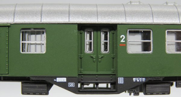 Roco 24208 Personenwagen Gepäck +2. Klasse - OVP
