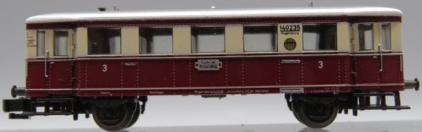 Minitrix 12095 -Triebwagen-Beiwagen 3. Klasse