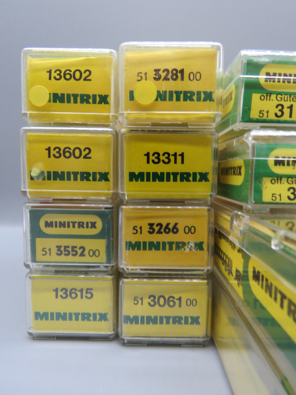 26 x Minitrix Verpackungen