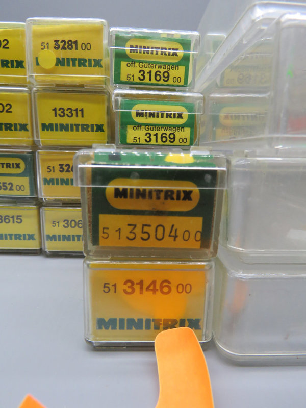 26 x Minitrix Verpackungen