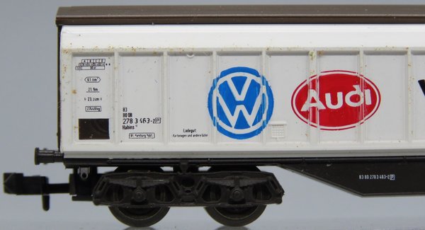 Roco 25225 - Großraum-Schiebewandwagen, ´Wir fahren für Volkswagen und Audi´