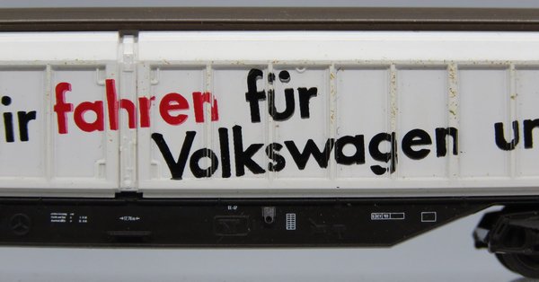 Roco 25225 - Großraum-Schiebewandwagen, ´Wir fahren für Volkswagen und Audi´