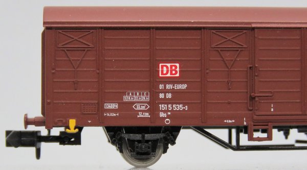 Minitrix 11123 K - Gedeckter Güterwagen