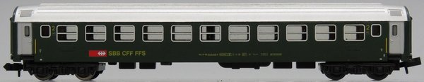 Minitrix 13360 - Schnellzugwagen 2. Klasse SBB