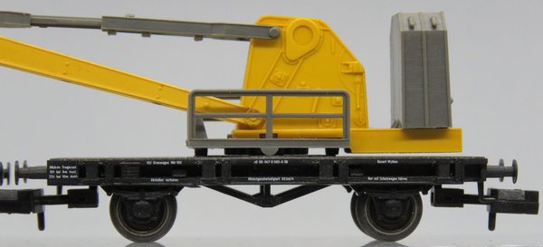 Fleischmann 839300 - Kran mit Kranschutzwagen aus Set 83 9300