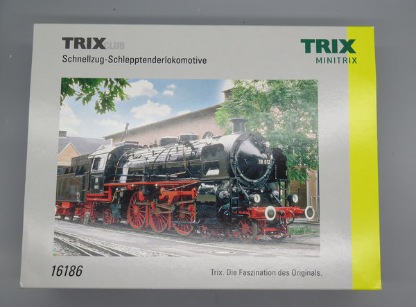 Minitrix - 16186 Schnellzug-Schlepptenderlokomotive BR 18 612 - Club- Modell DCC/SX2  Sound
