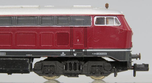 Fleischmann 7232 - Diesellok BR 210, rot