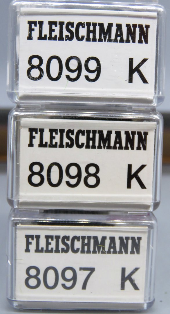 Fleischmann 3-teiliges Set Umbauwagen dreiachsig - OVP