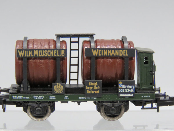 Minitrix 15517 - Wein-Transportwagen Weinhandel Wilh. Meuschel  - Trix-Profi-Club - OVP